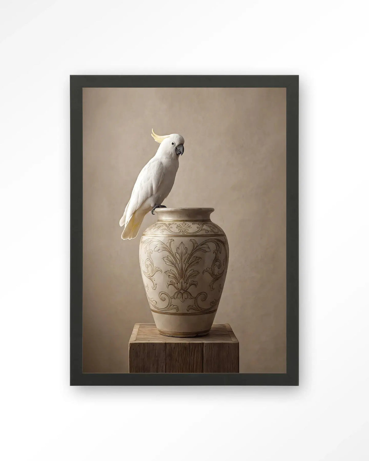 Ivory Bird - Moderne Wanddecoratie | Artprint, Glass Art & Wandkleed by Urban Cotton