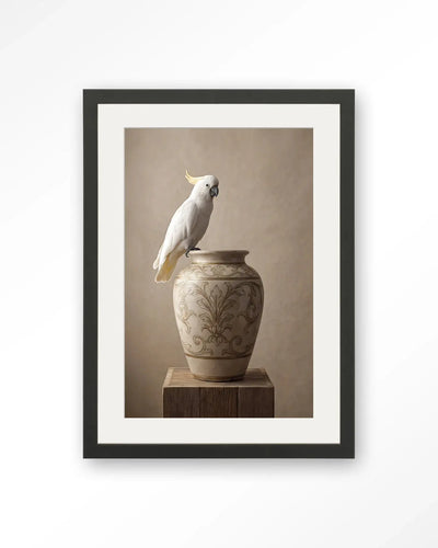 Ivory Bird - Moderne Wanddecoratie | Artprint, Glass Art & Wandkleed by Urban Cotton