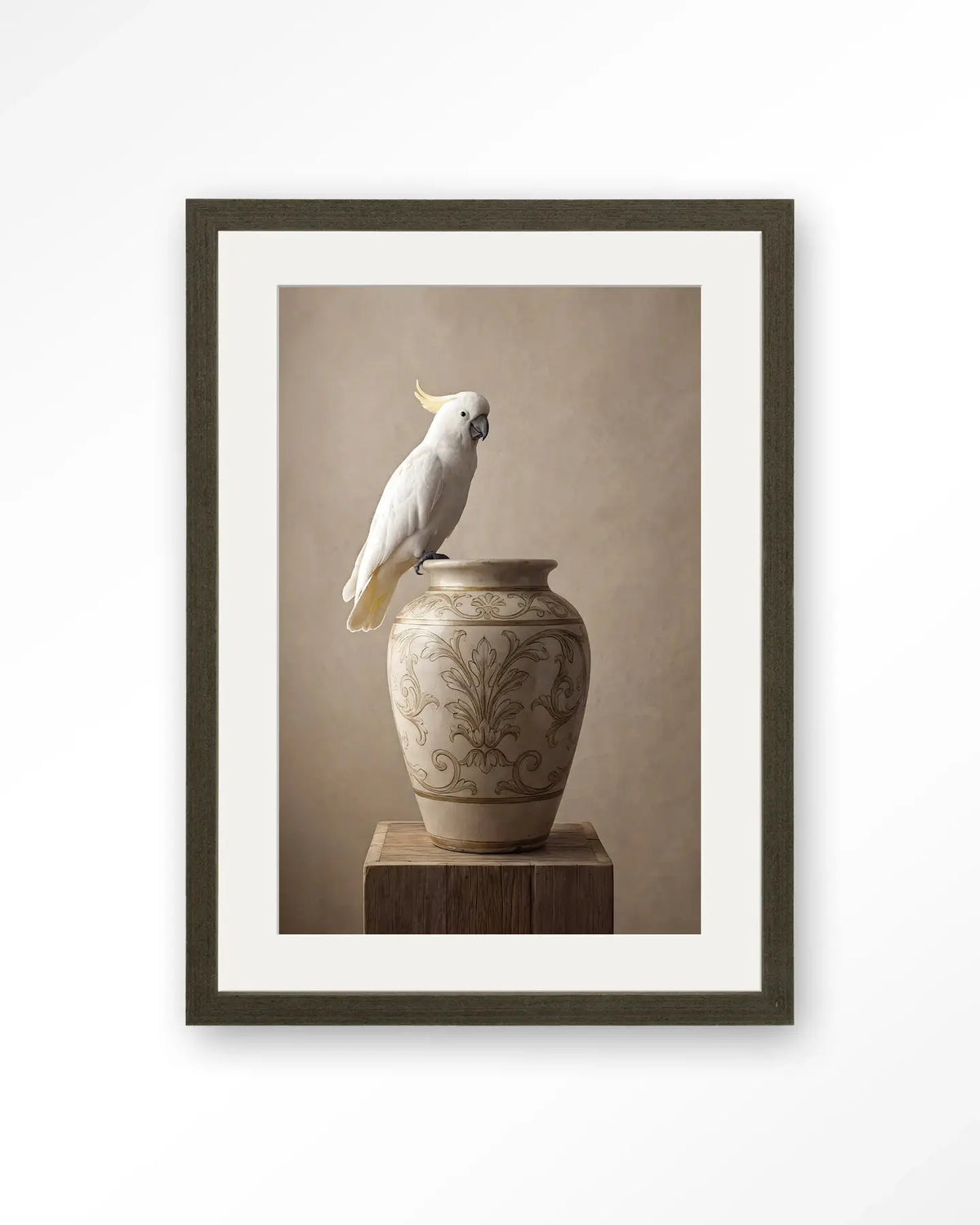 Ivory Bird - Moderne Wanddecoratie | Artprint, Glass Art & Wandkleed by Urban Cotton