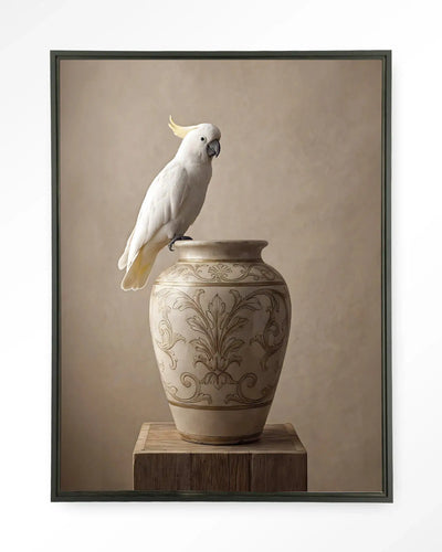 Ivory Bird - Moderne Wanddecoratie | Artprint, Glass Art & Wandkleed by Urban Cotton