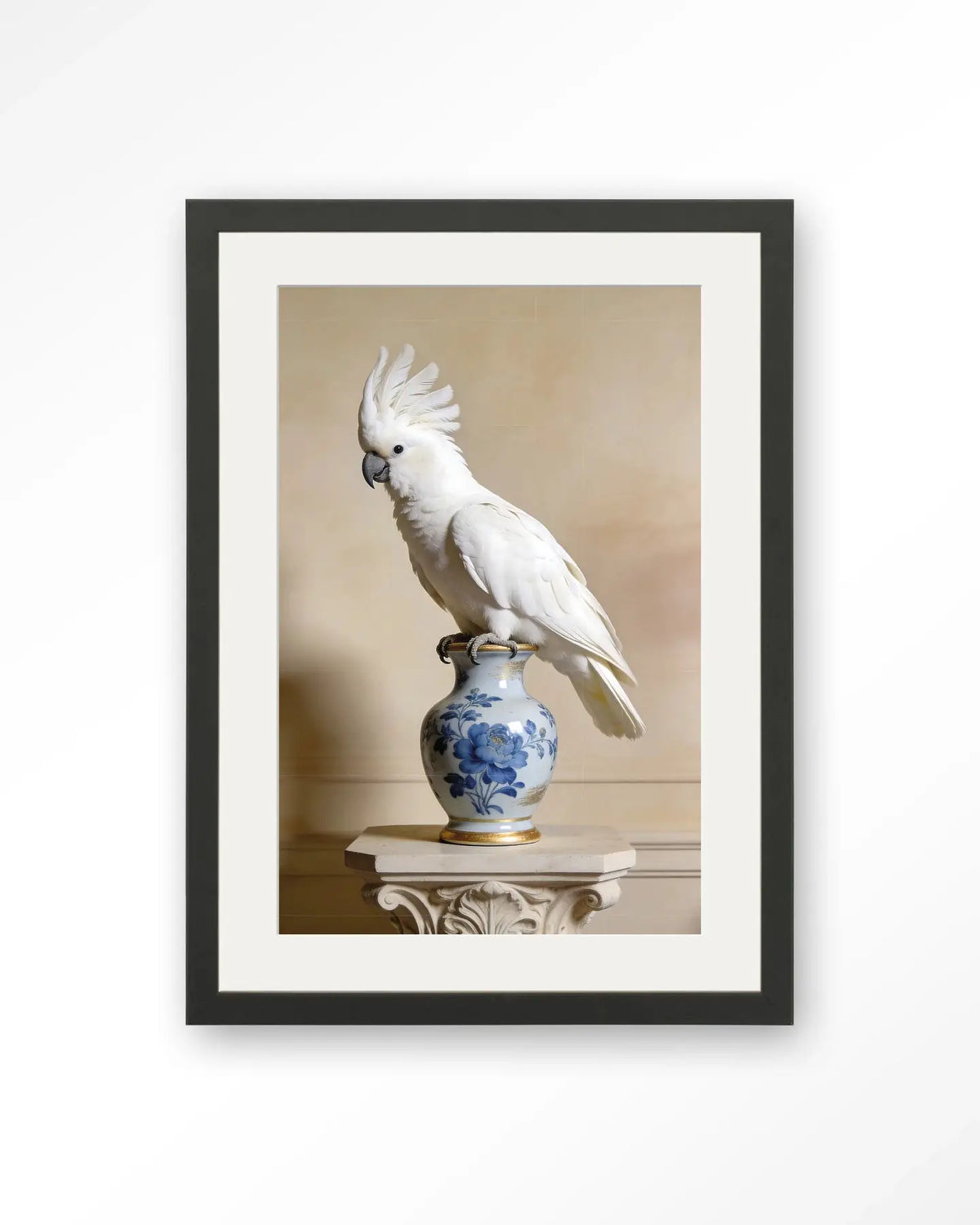 Pearl Parrot - Moderne Wanddecoratie | Artprint, Glass Art & Wandkleed by Urban Cotton