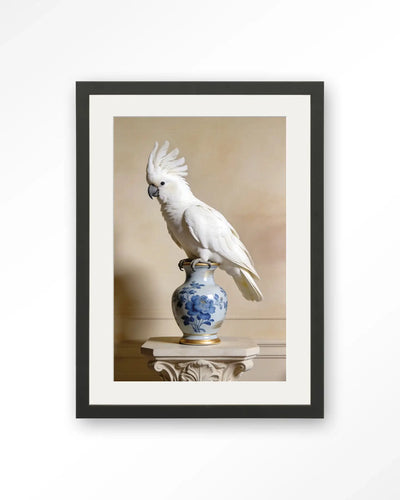 Pearl Parrot - Moderne Wanddecoratie | Artprint, Glass Art & Wandkleed by Urban Cotton