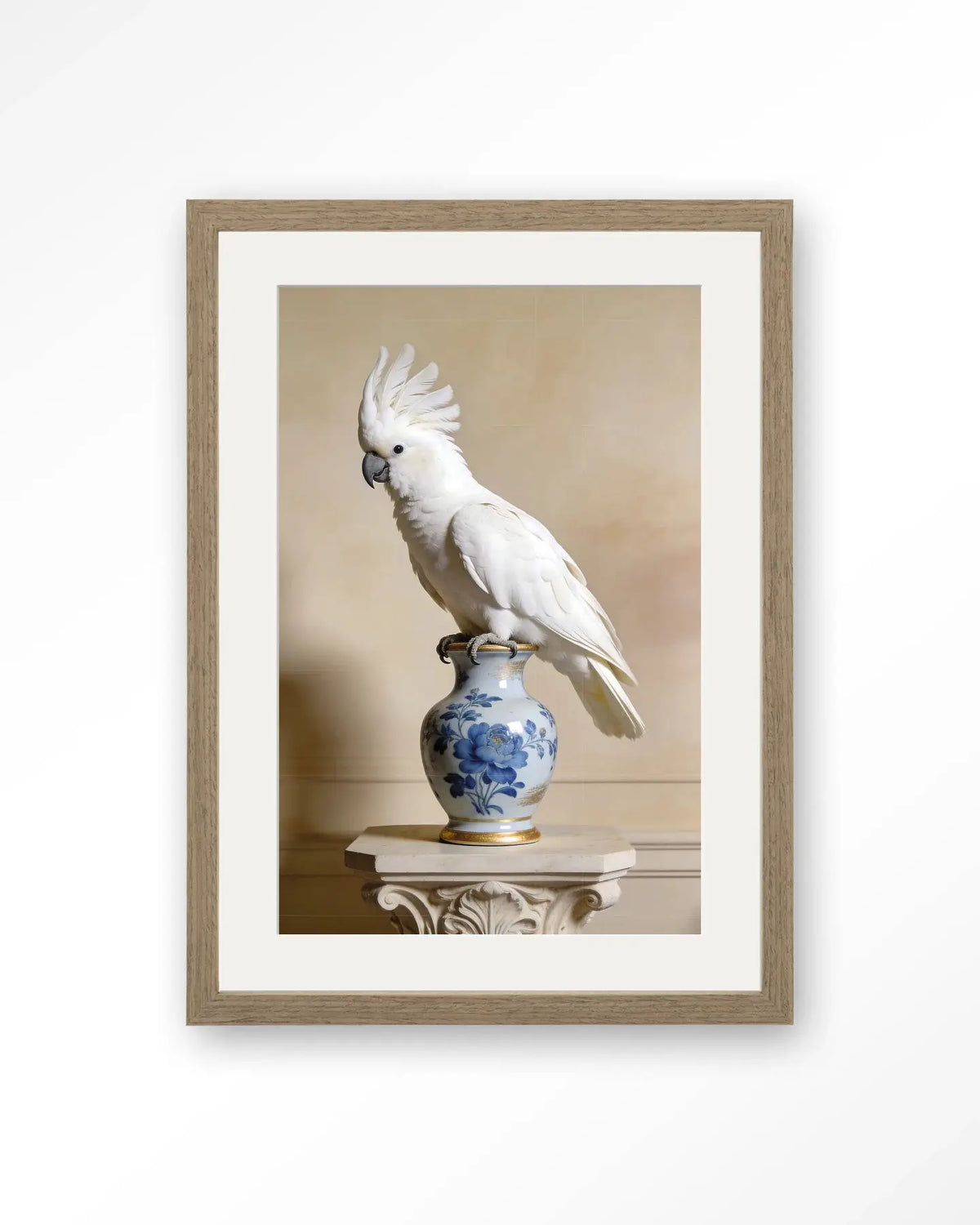 Pearl Parrot - Moderne Wanddecoratie | Artprint, Glass Art & Wandkleed by Urban Cotton