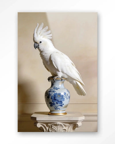 Pearl Parrot - Moderne Wanddecoratie | Artprint, Glass Art & Wandkleed by Urban Cotton