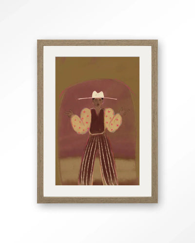 Pieuw Piew Green - Moderne Wanddecoratie | Artprint, Glass Art & Wandkleed by Urban Cotton