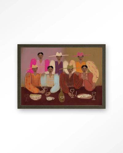 The Dinner Club - Moderne Wanddecoratie | Artprint, Glass Art & Wandkleed by Urban Cotton