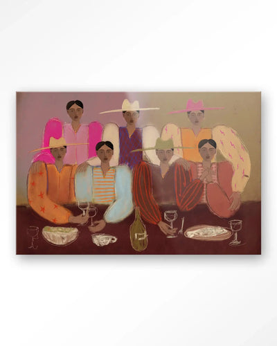 The Dinner Club - Moderne Wanddecoratie | Artprint, Glass Art & Wandkleed by Urban Cotton