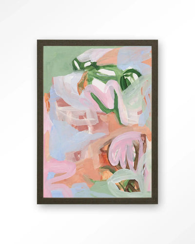 Bloom In Bliss - Moderne Wanddecoratie | Artprint, Glass Art & Wandkleed by Urban Cotton