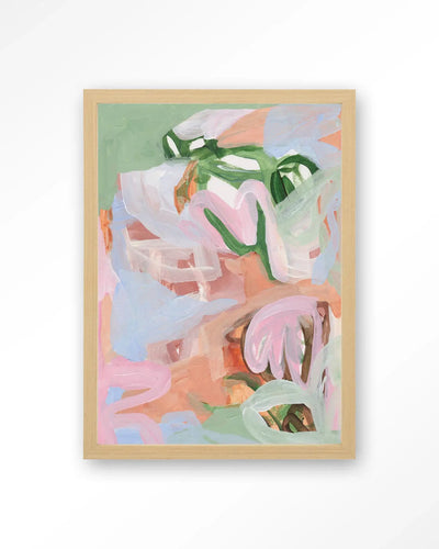 Bloom In Bliss - Moderne Wanddecoratie | Artprint, Glass Art & Wandkleed by Urban Cotton