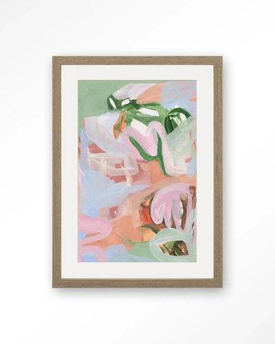Bloom In Bliss - Moderne Wanddecoratie | Artprint, Glass Art & Wandkleed by Urban Cotton