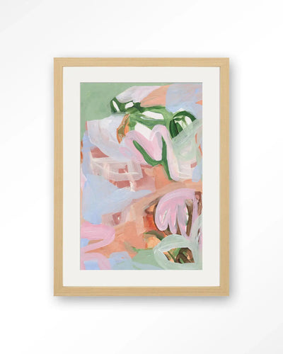 Bloom In Bliss - Moderne Wanddecoratie | Artprint, Glass Art & Wandkleed by Urban Cotton