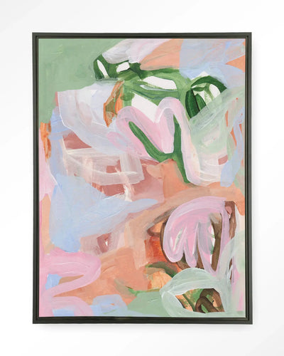 Bloom In Bliss - Moderne Wanddecoratie | Artprint, Glass Art & Wandkleed by Urban Cotton