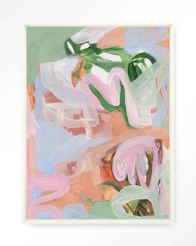 Bloom In Bliss - Moderne Wanddecoratie | Artprint, Glass Art & Wandkleed by Urban Cotton