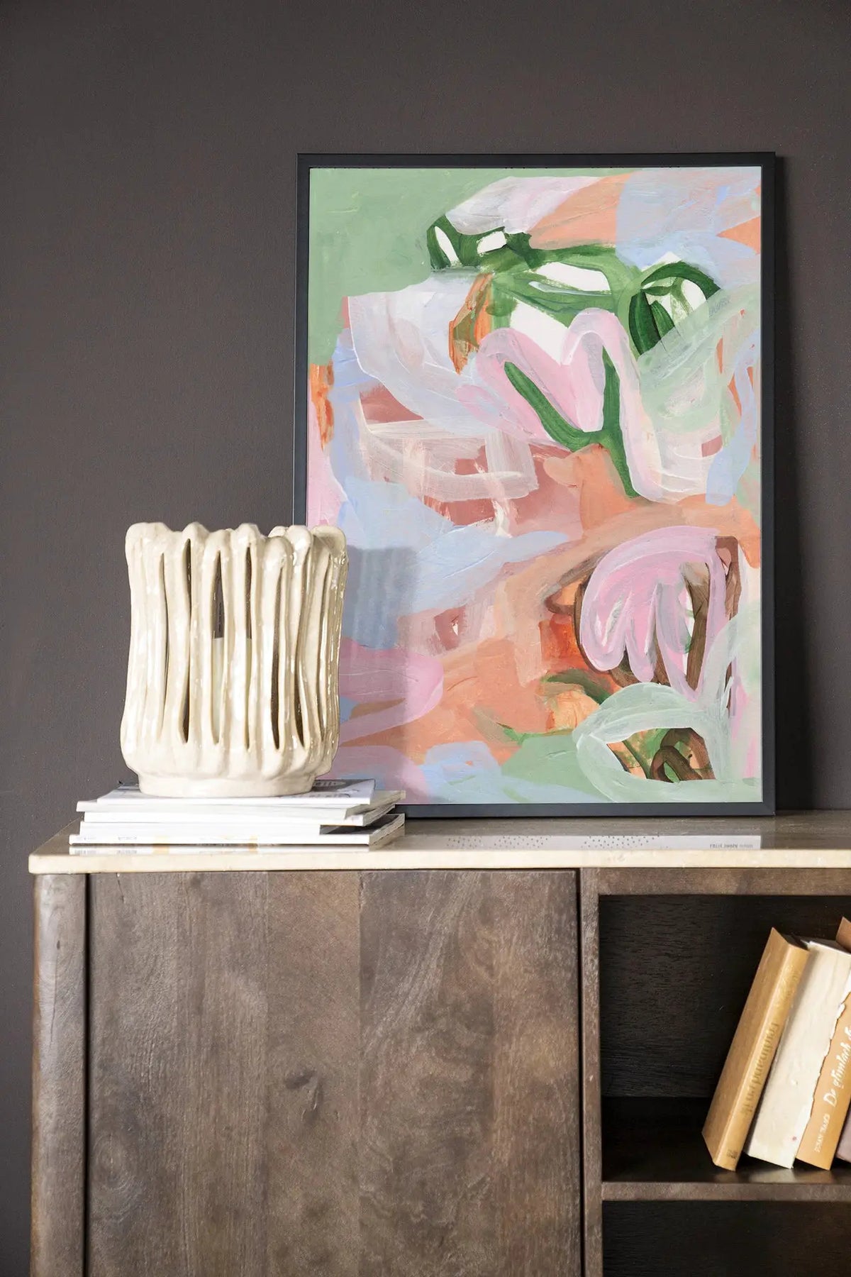 Bloom In Bliss - Moderne Wanddecoratie | Artprint, Glass Art & Wandkleed by Urban Cotton