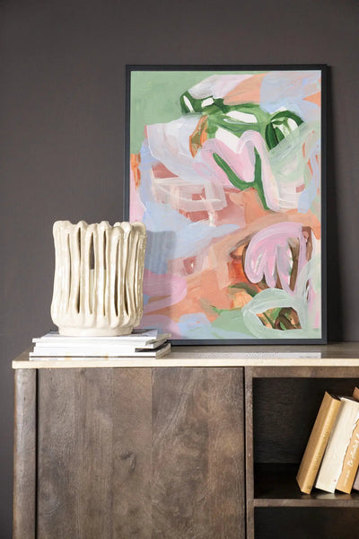 Bloom In Bliss - Moderne Wanddecoratie | Artprint, Glass Art & Wandkleed by Urban Cotton