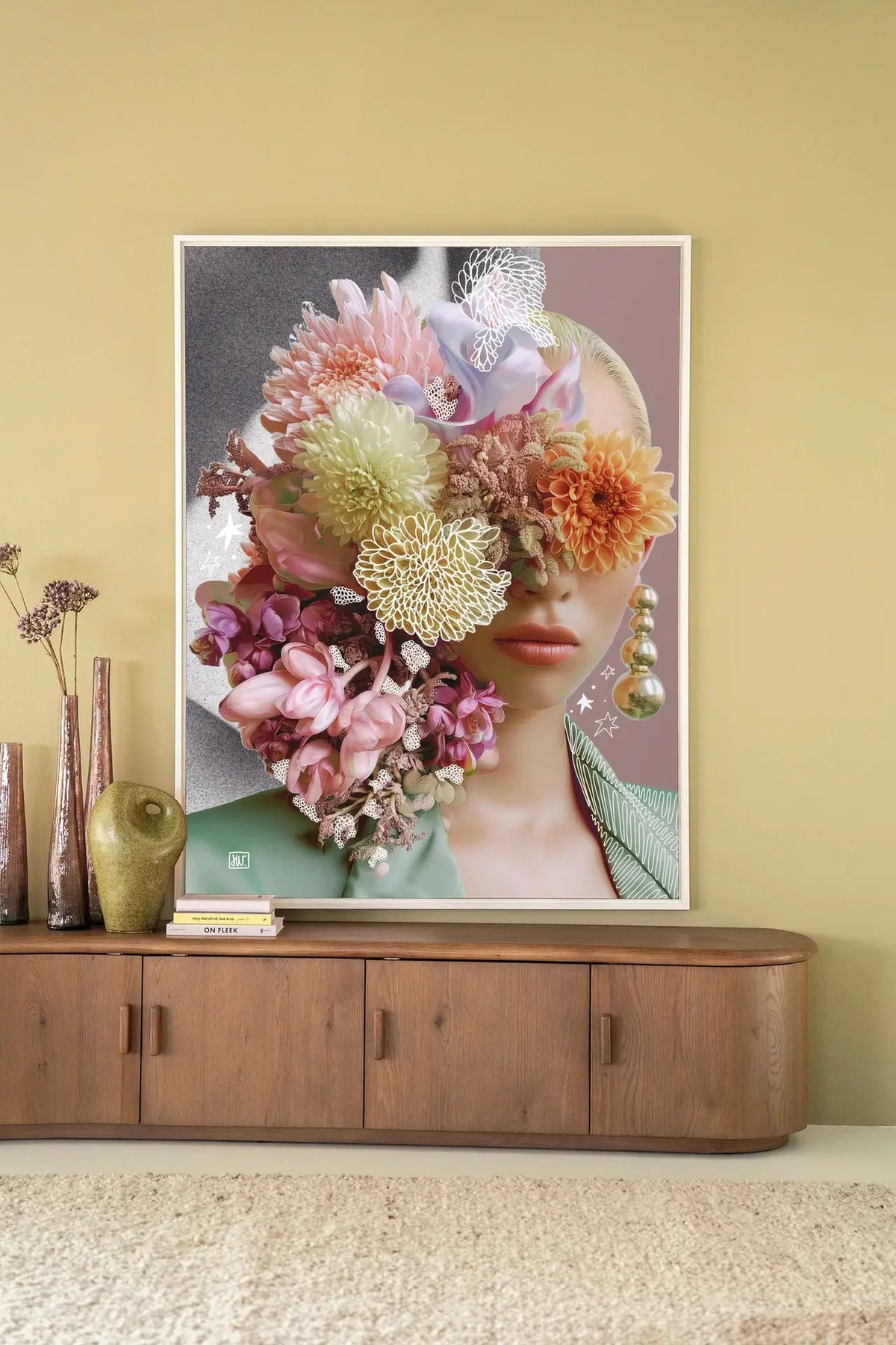 Quit Radience - Moderne Wanddecoratie | Artprint, Glass Art & Wandkleed by Urban Cotton