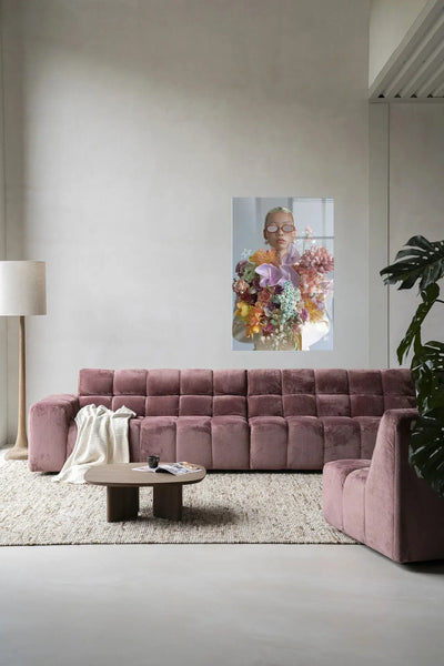 Shades Of Petals - Moderne Wanddecoratie | Artprint, Glass Art & Wandkleed by Urban Cotton