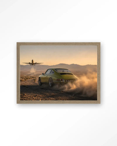 Road Escape - Moderne Wanddecoratie | Artprint, Glass Art & Wandkleed by Urban Cotton