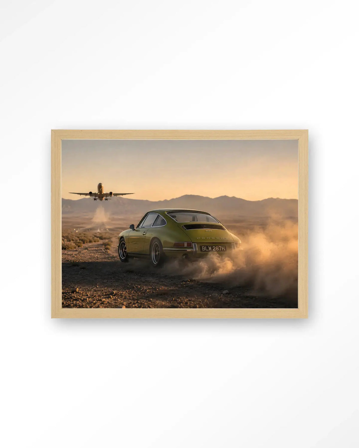 Road Escape - Moderne Wanddecoratie | Artprint, Glass Art & Wandkleed by Urban Cotton