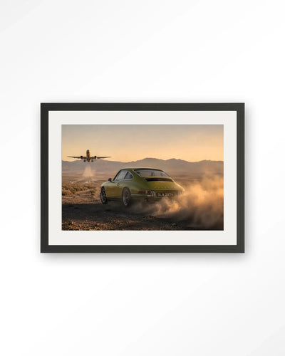 Road Escape - Moderne Wanddecoratie | Artprint, Glass Art & Wandkleed by Urban Cotton