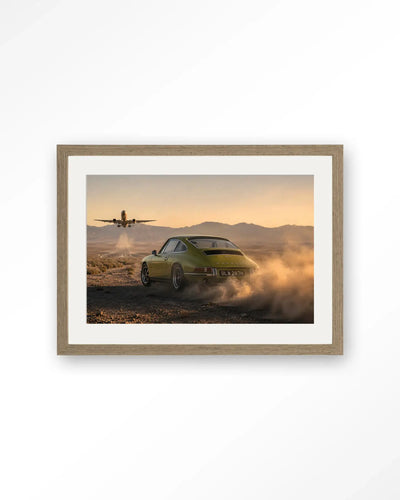 Road Escape - Moderne Wanddecoratie | Artprint, Glass Art & Wandkleed by Urban Cotton