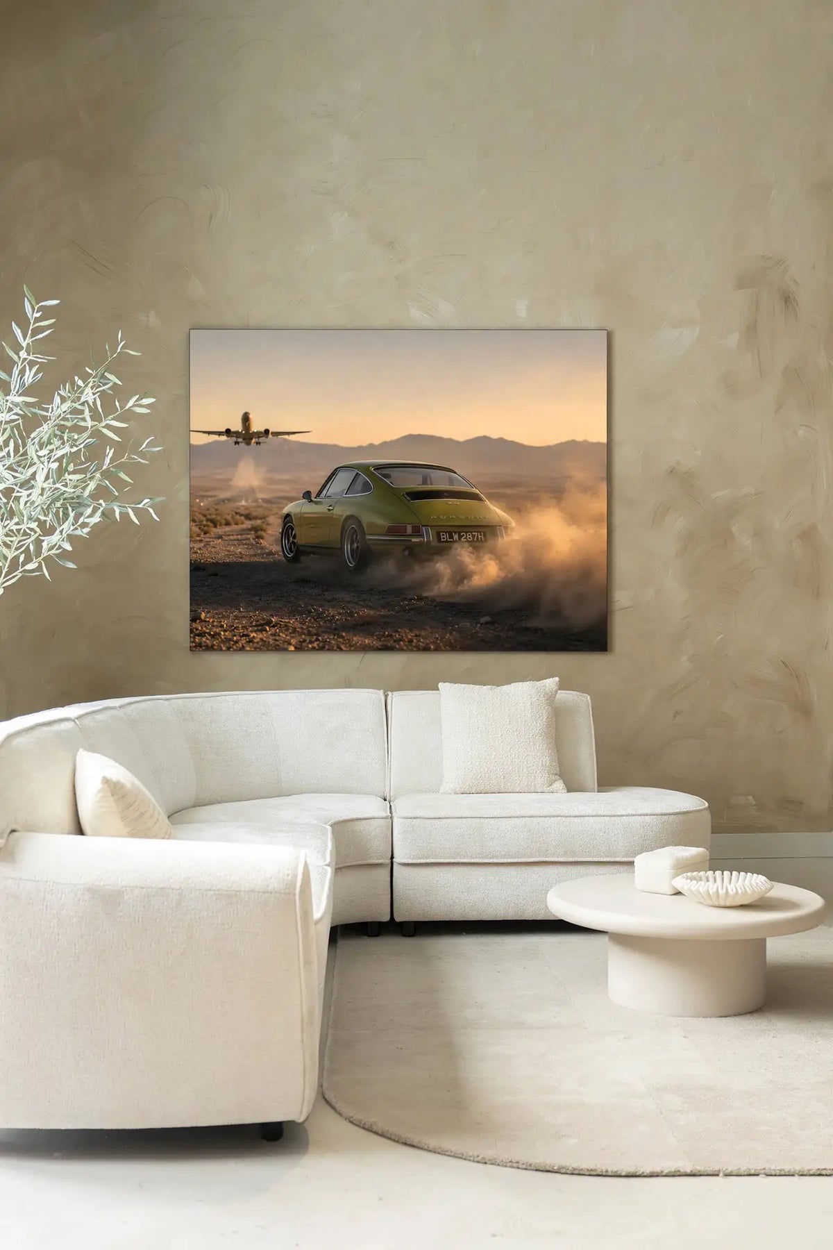 Road Escape - Moderne Wanddecoratie | Artprint, Glass Art & Wandkleed by Urban Cotton