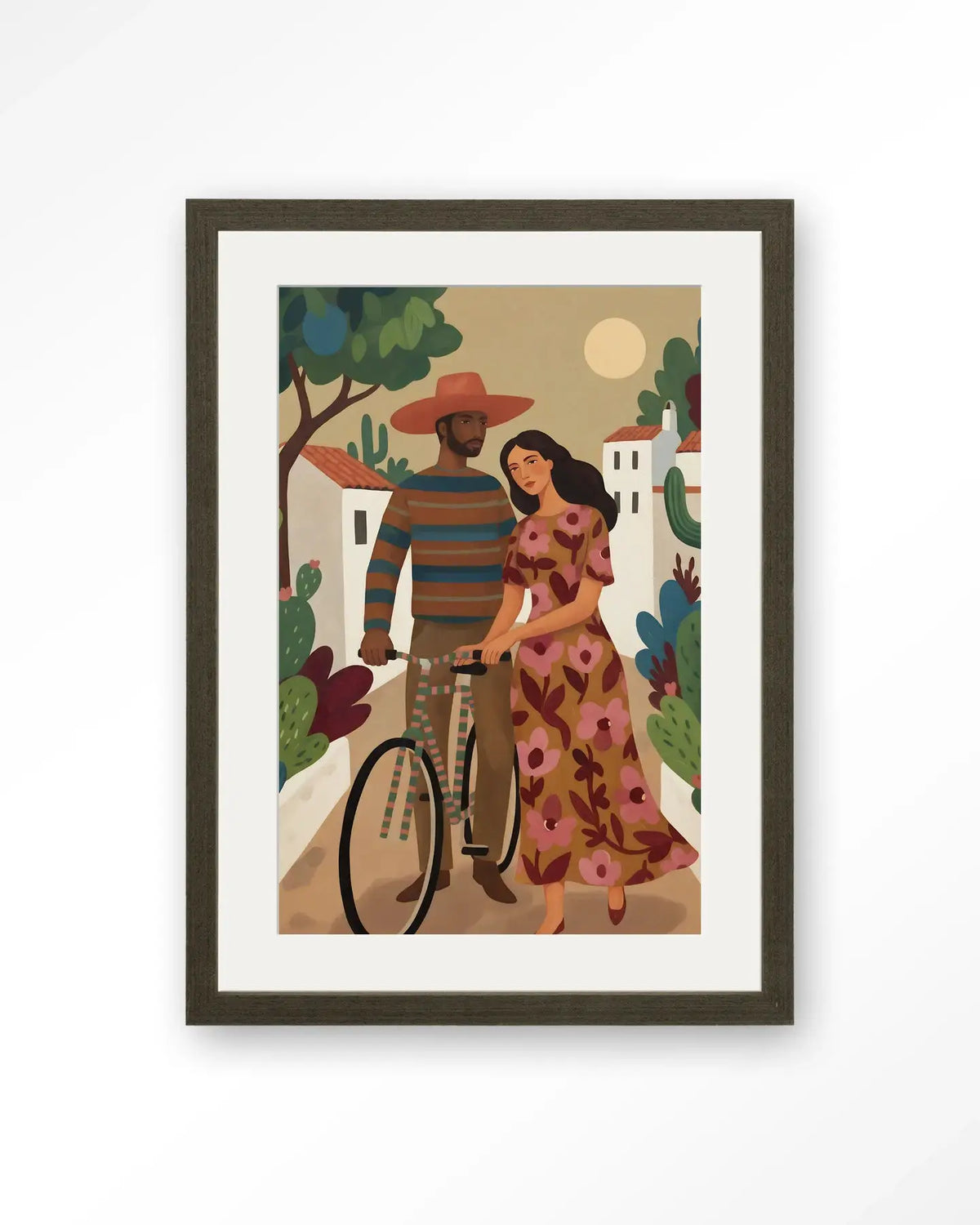 Bike In The Park - Moderne Wanddecoratie | Artprint, Glass Art & Wandkleed by Urban Cotton