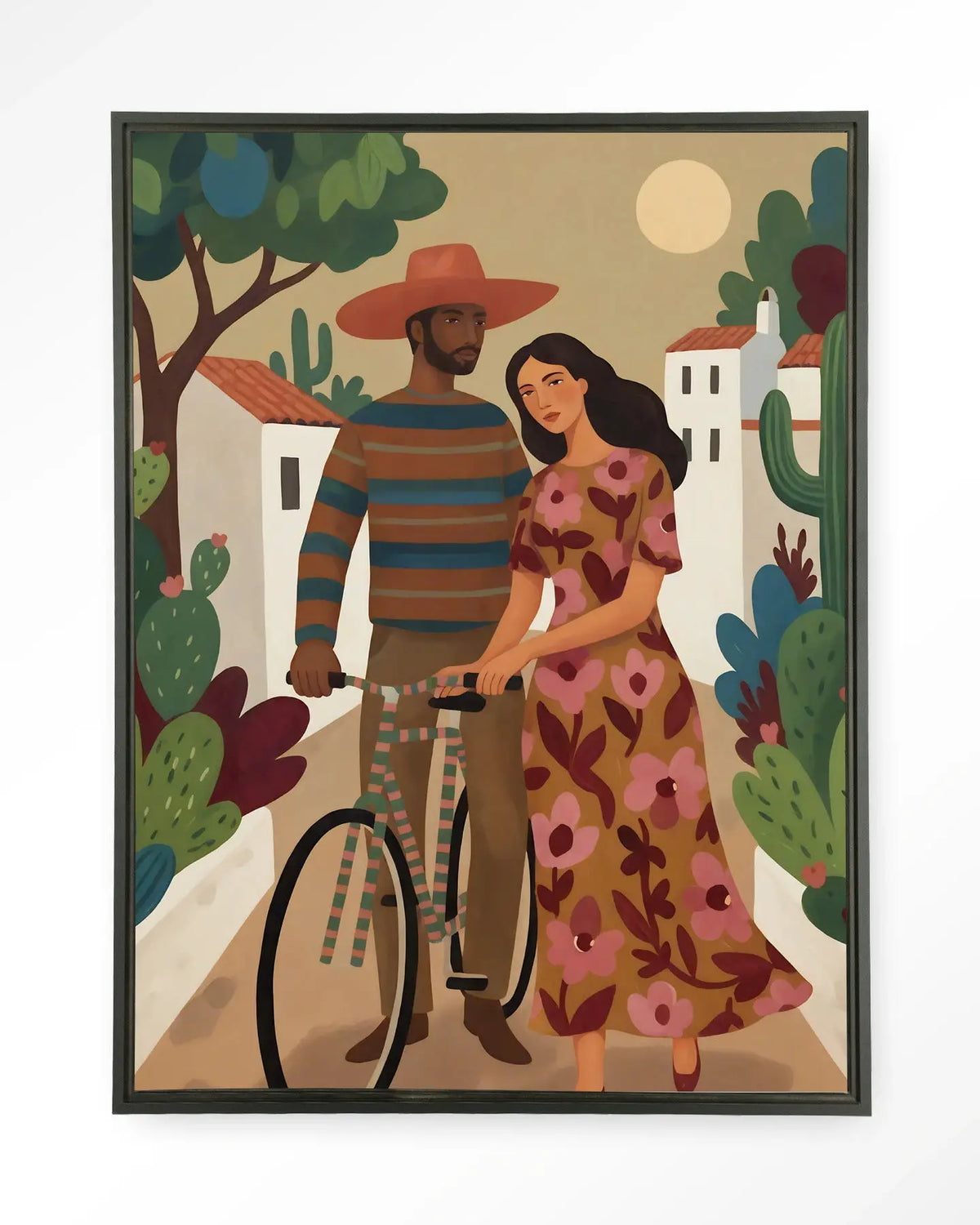 Bike In The Park - Moderne Wanddecoratie | Artprint, Glass Art & Wandkleed by Urban Cotton