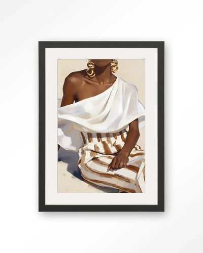 Striped Pants White - Moderne Wanddecoratie | Artprint, Glass Art & Wandkleed by Urban Cotton