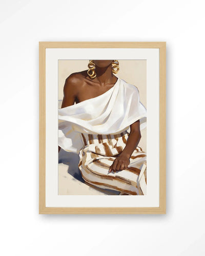 Striped Pants White - Moderne Wanddecoratie | Artprint, Glass Art & Wandkleed by Urban Cotton
