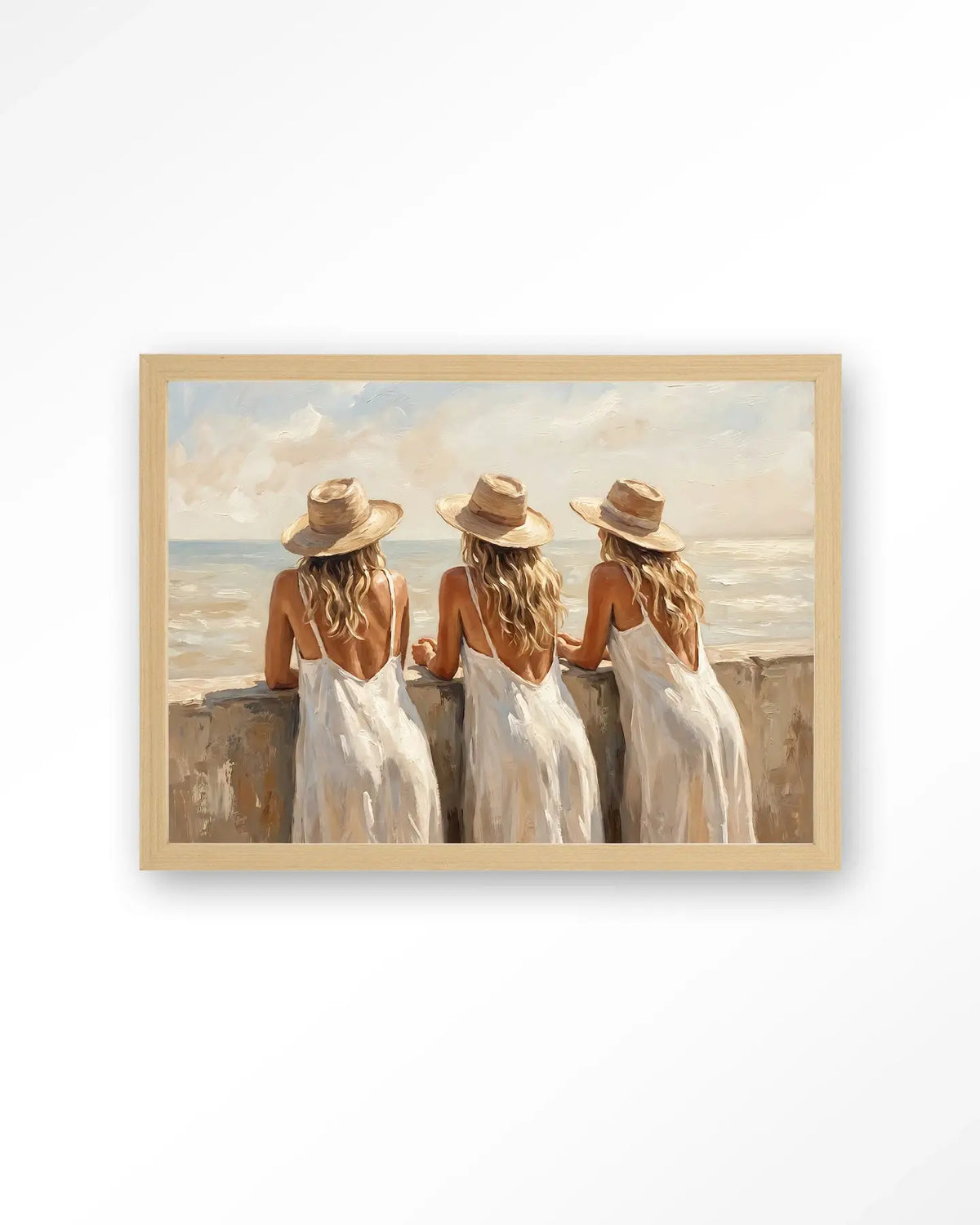 Sunny Sisters - Moderne Wanddecoratie | Artprint, Glass Art & Wandkleed by Urban Cotton
