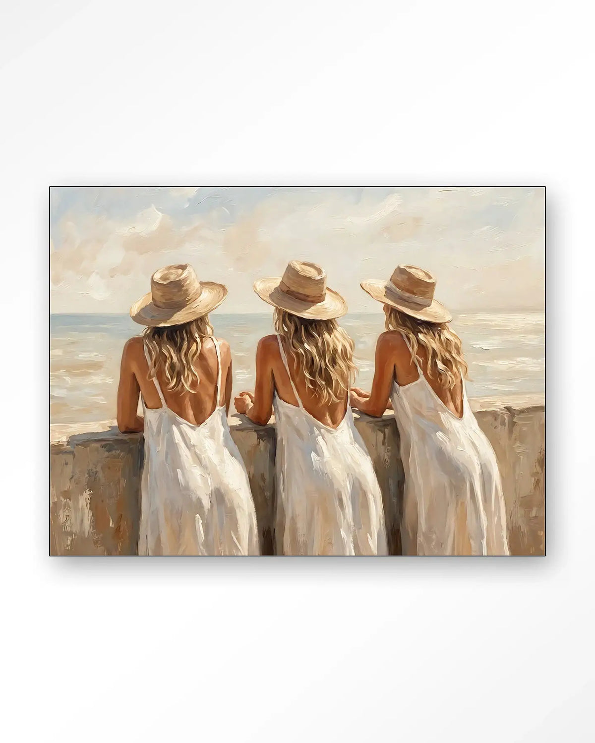 Sunny Sisters - Moderne Wanddecoratie | Artprint, Glass Art & Wandkleed by Urban Cotton