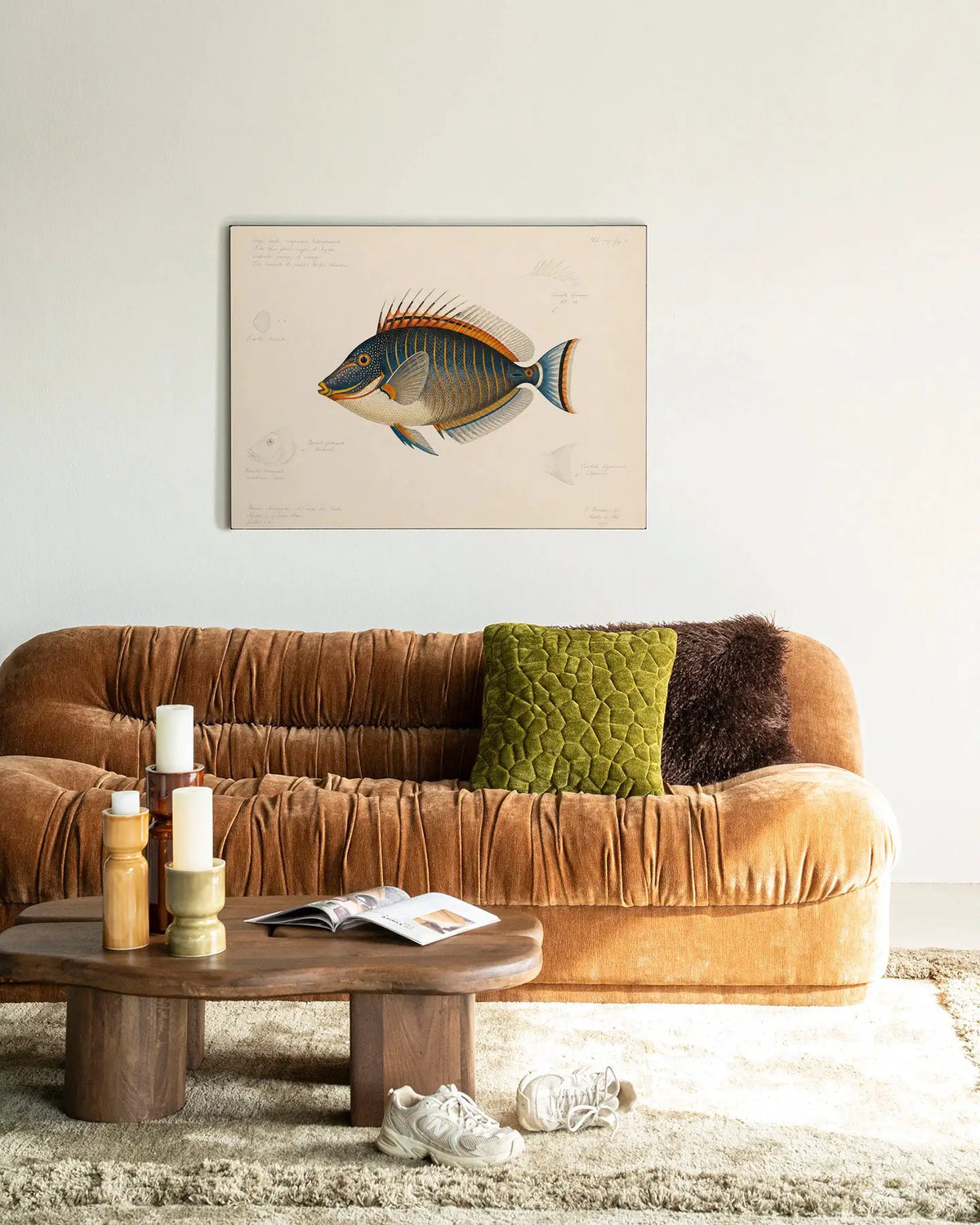 Tropical Fish - Moderne Wanddecoratie | Artprint, Glass Art & Wandkleed by Urban Cotton