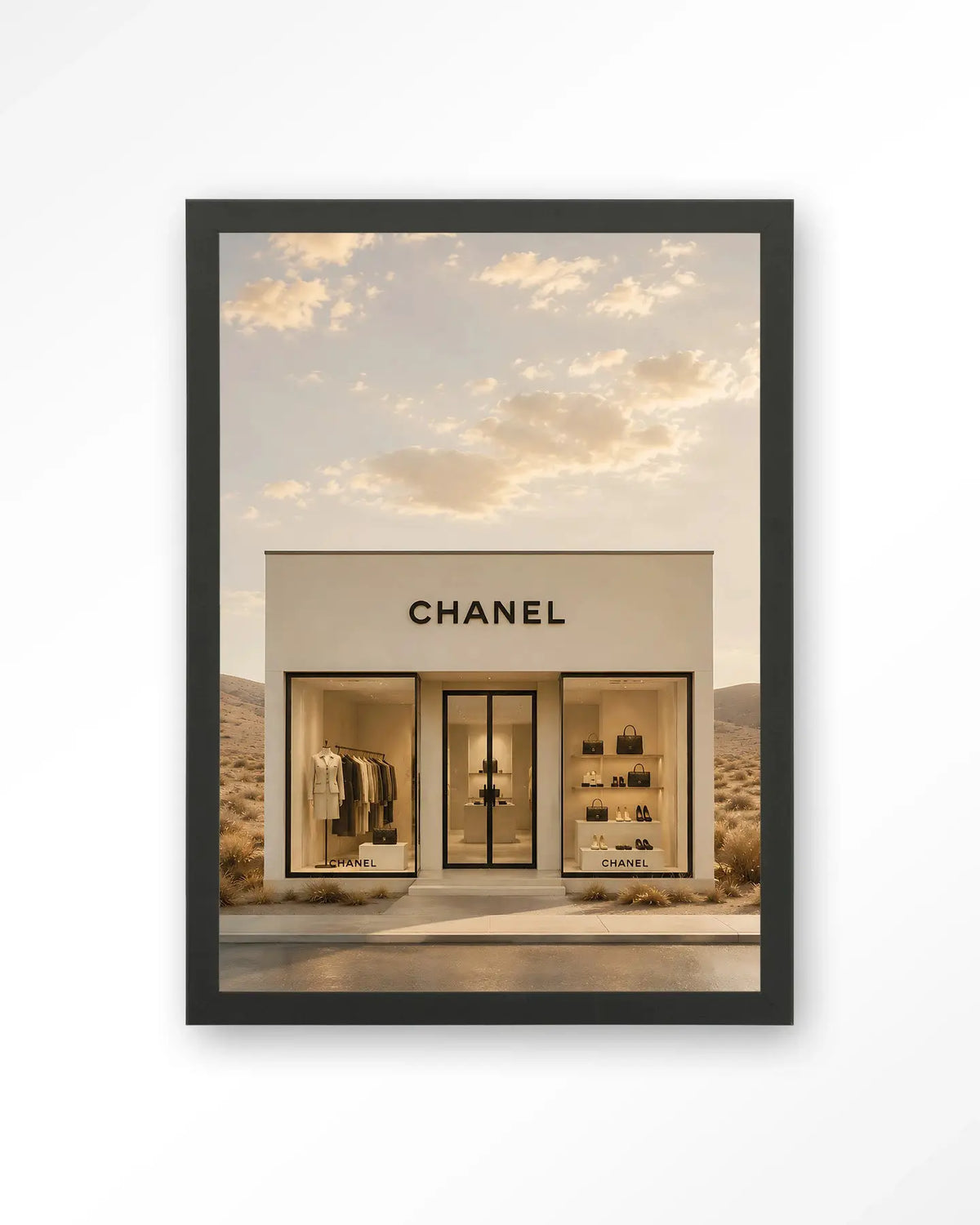 Luxury Boutique White - Moderne Wanddecoratie | Artprint, Glass Art & Wandkleed by Urban Cotton