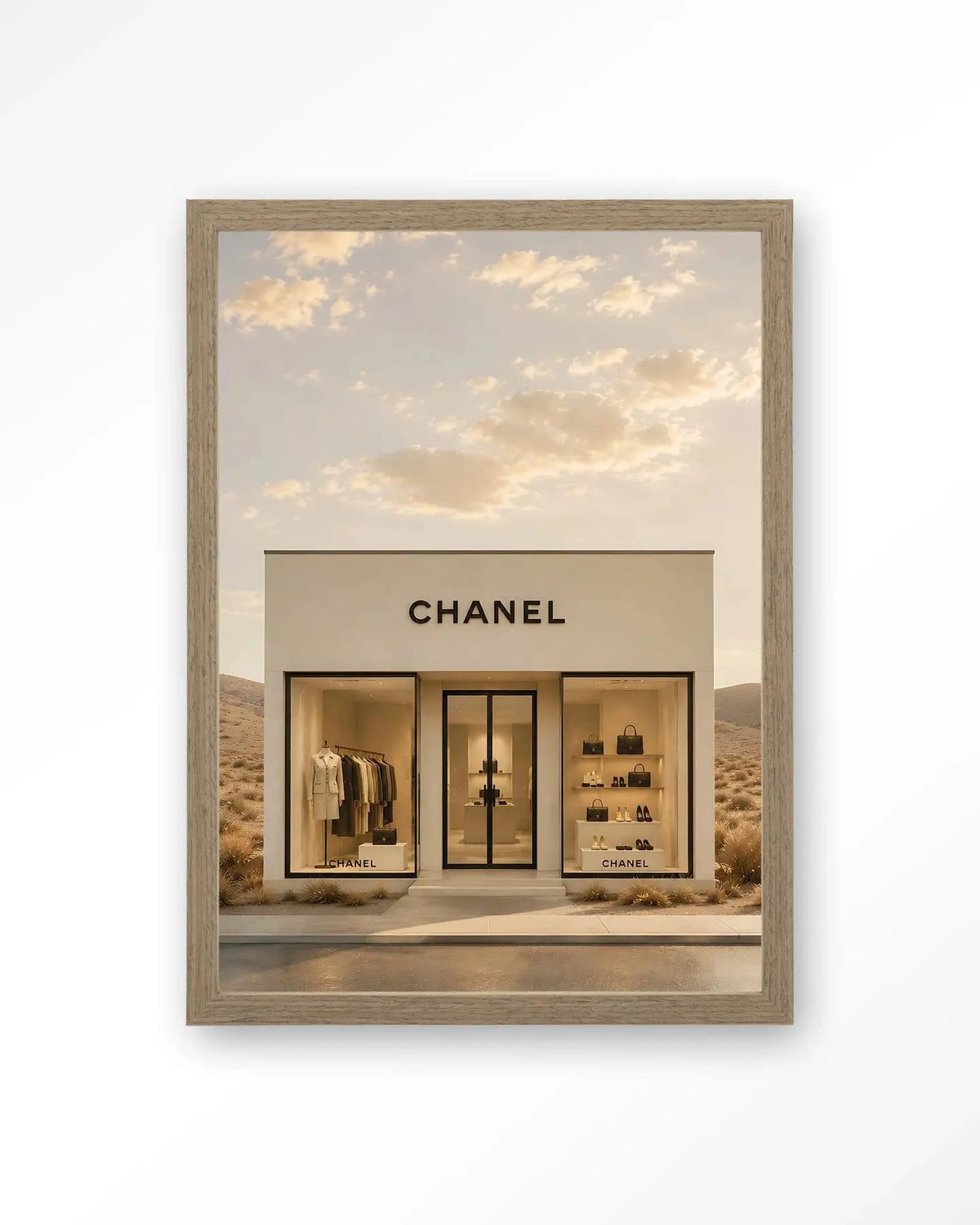 Luxury Boutique White - Moderne Wanddecoratie | Artprint, Glass Art & Wandkleed by Urban Cotton