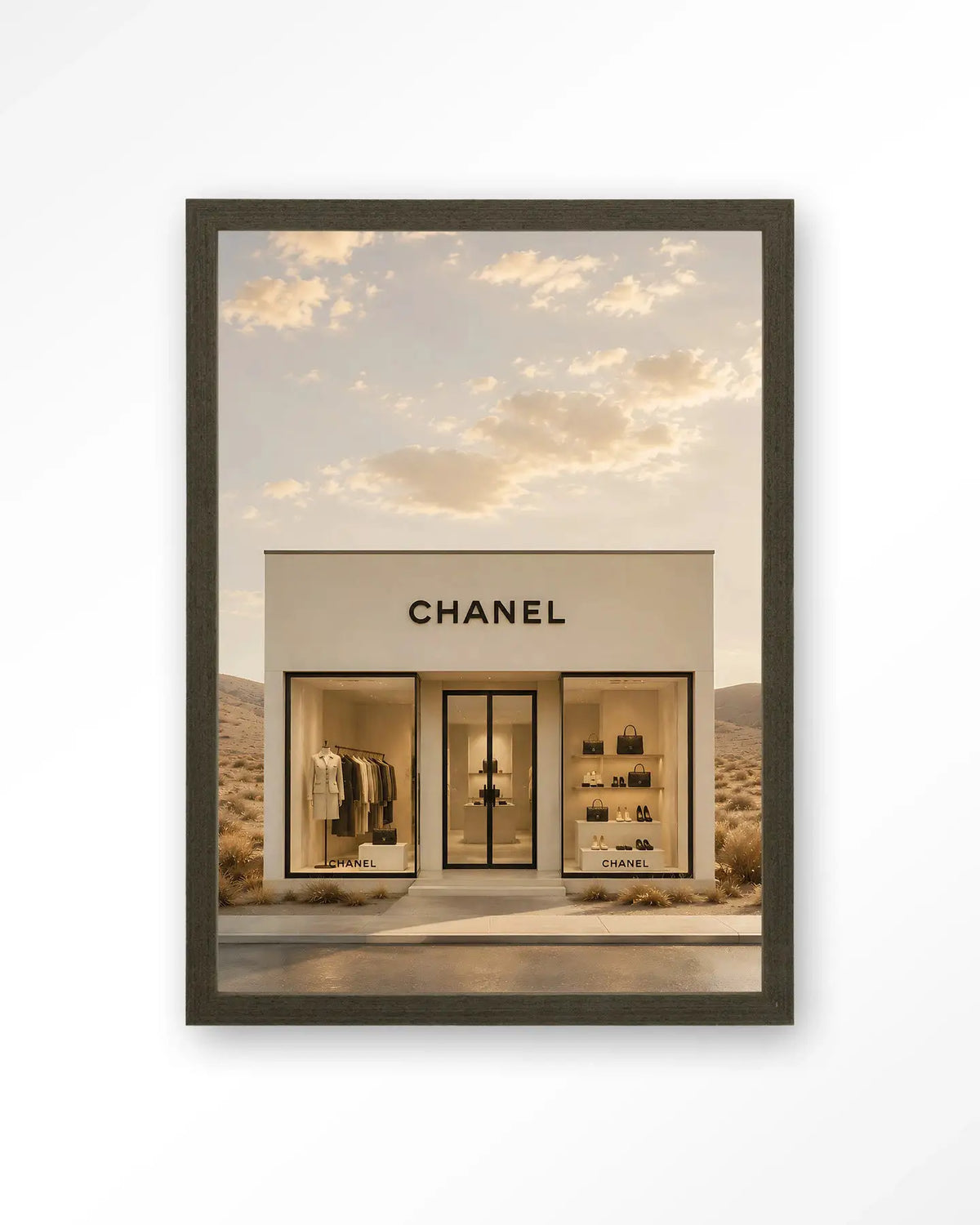 Luxury Boutique White - Moderne Wanddecoratie | Artprint, Glass Art & Wandkleed by Urban Cotton