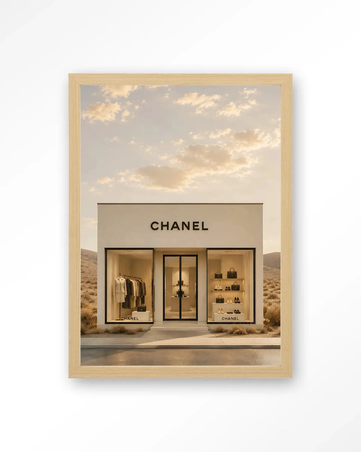 Luxury Boutique White - Moderne Wanddecoratie | Artprint, Glass Art & Wandkleed by Urban Cotton