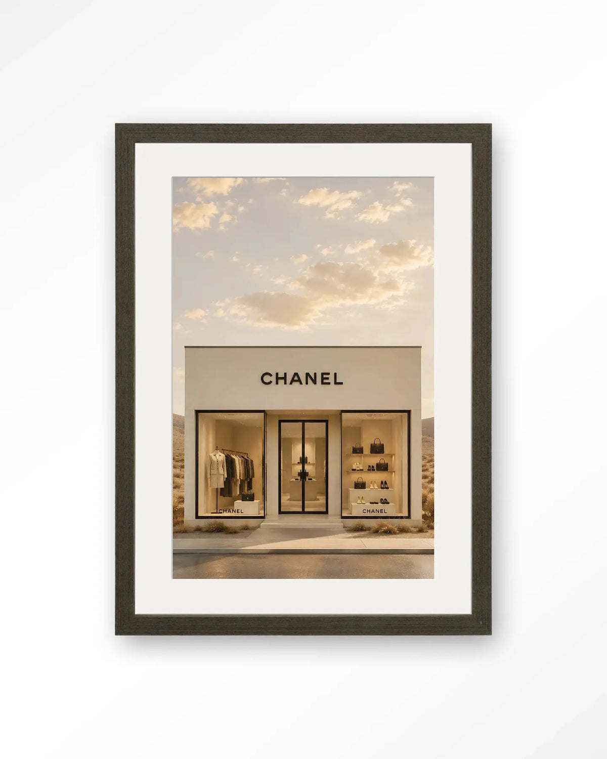 Luxury Boutique White - Moderne Wanddecoratie | Artprint, Glass Art & Wandkleed by Urban Cotton