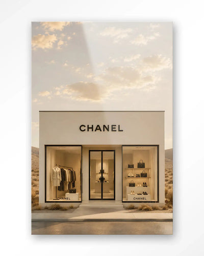 Luxury Boutique White - Moderne Wanddecoratie | Artprint, Glass Art & Wandkleed by Urban Cotton