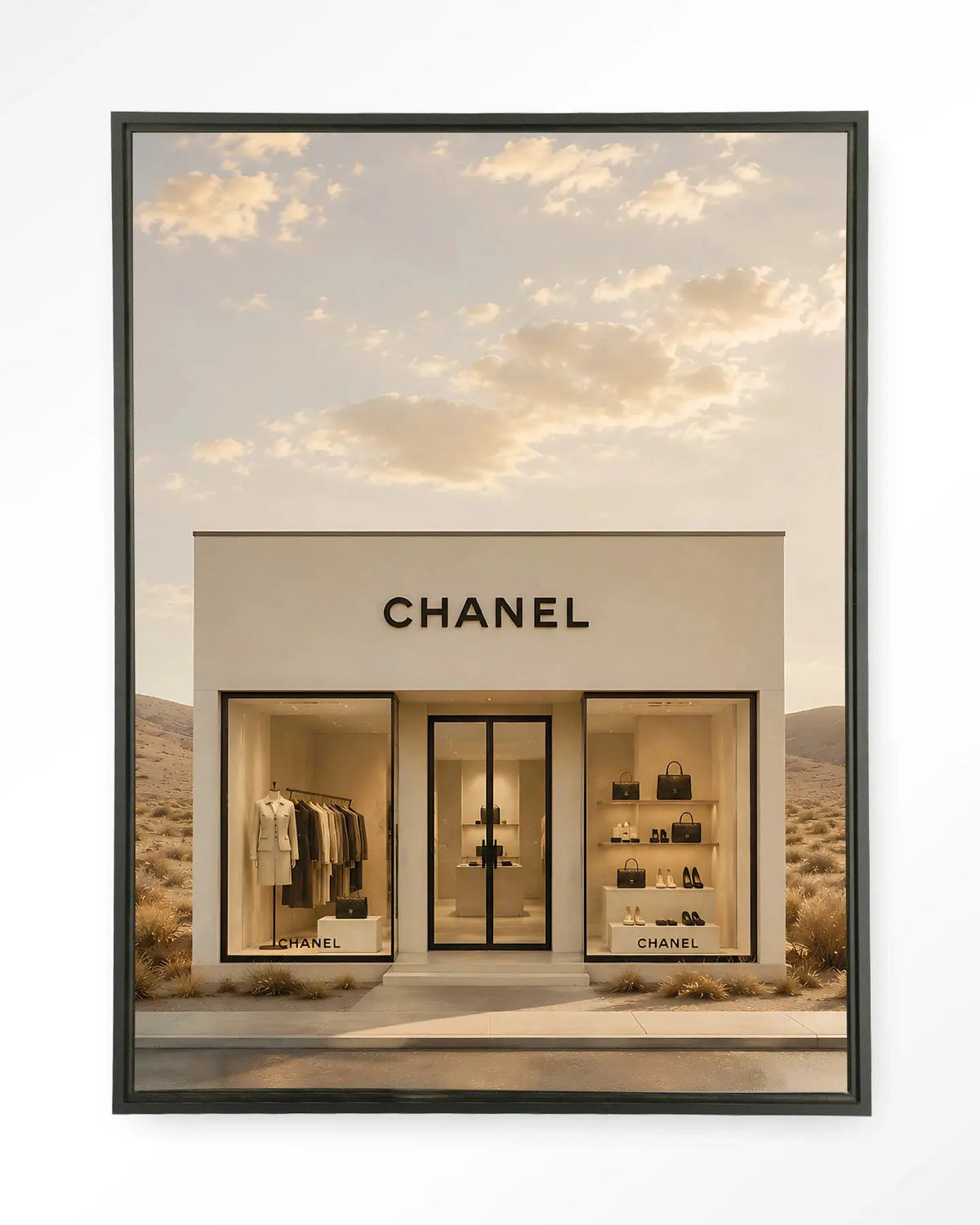 Luxury Boutique White - Moderne Wanddecoratie | Artprint, Glass Art & Wandkleed by Urban Cotton
