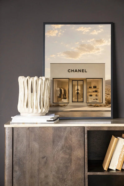 Luxury Boutique White - Moderne Wanddecoratie | Artprint, Glass Art & Wandkleed by Urban Cotton