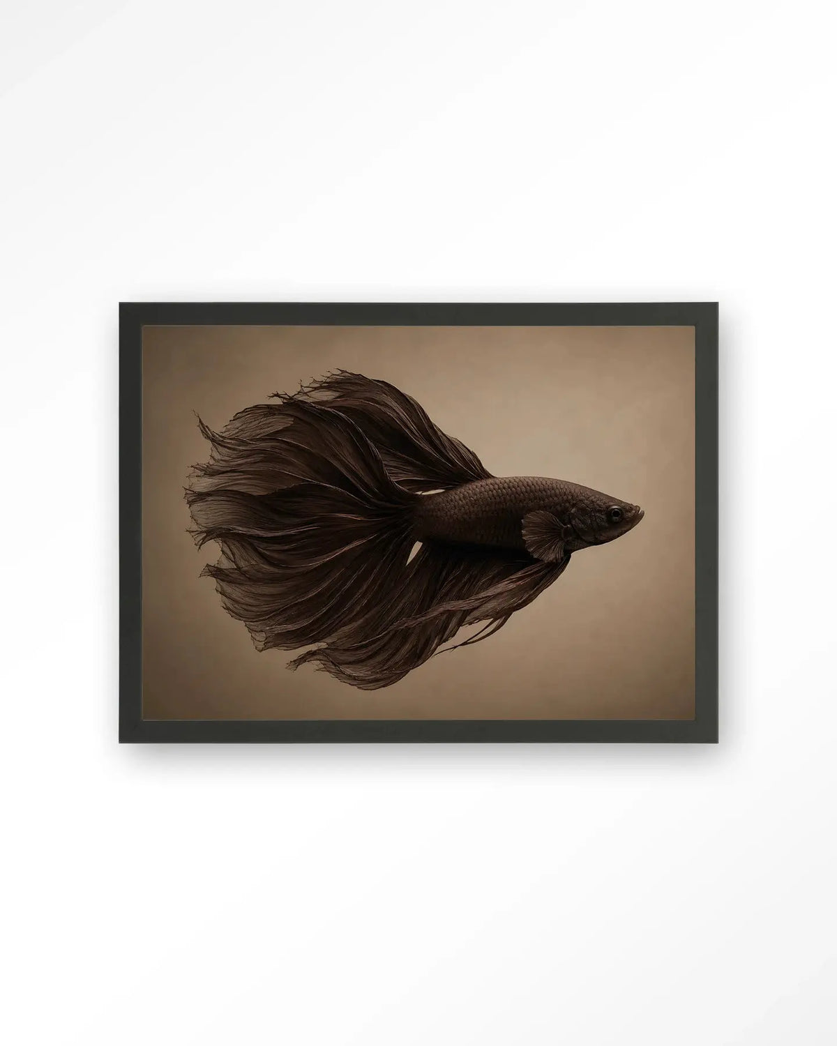 Brown Fish - Moderne Wanddecoratie | Artprint, Glass Art & Wandkleed by Urban Cotton