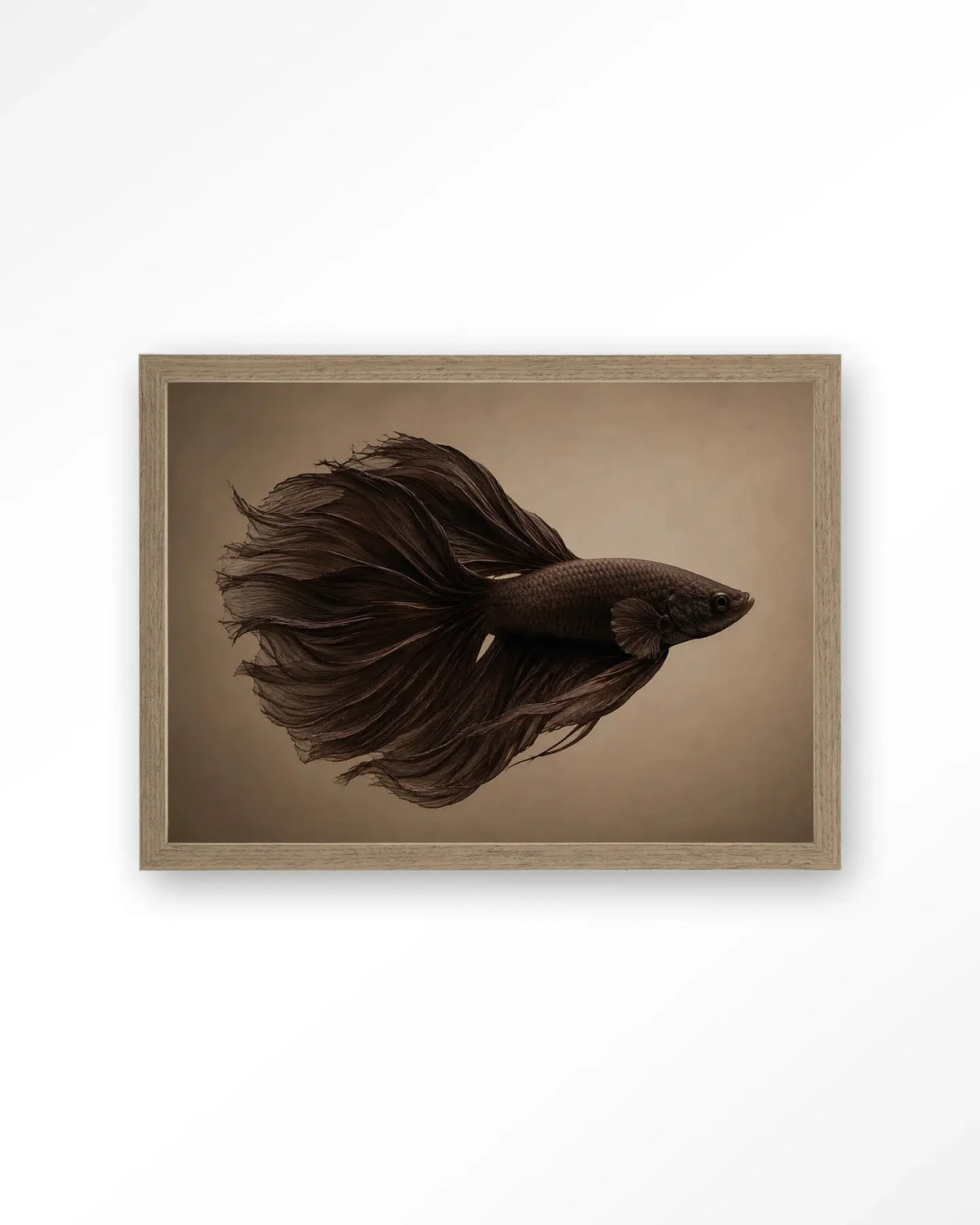 Brown Fish - Moderne Wanddecoratie | Artprint, Glass Art & Wandkleed by Urban Cotton
