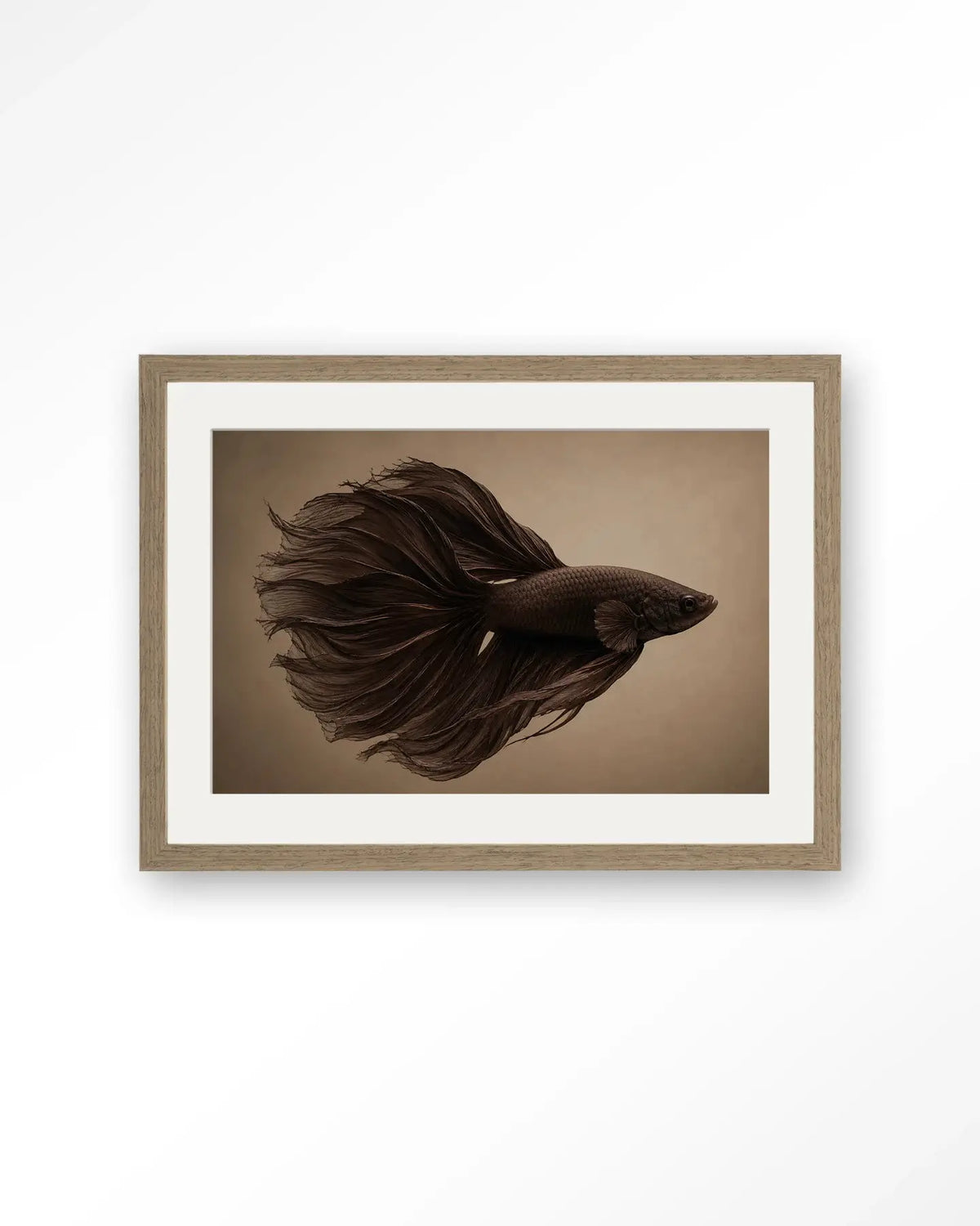 Brown Fish - Moderne Wanddecoratie | Artprint, Glass Art & Wandkleed by Urban Cotton