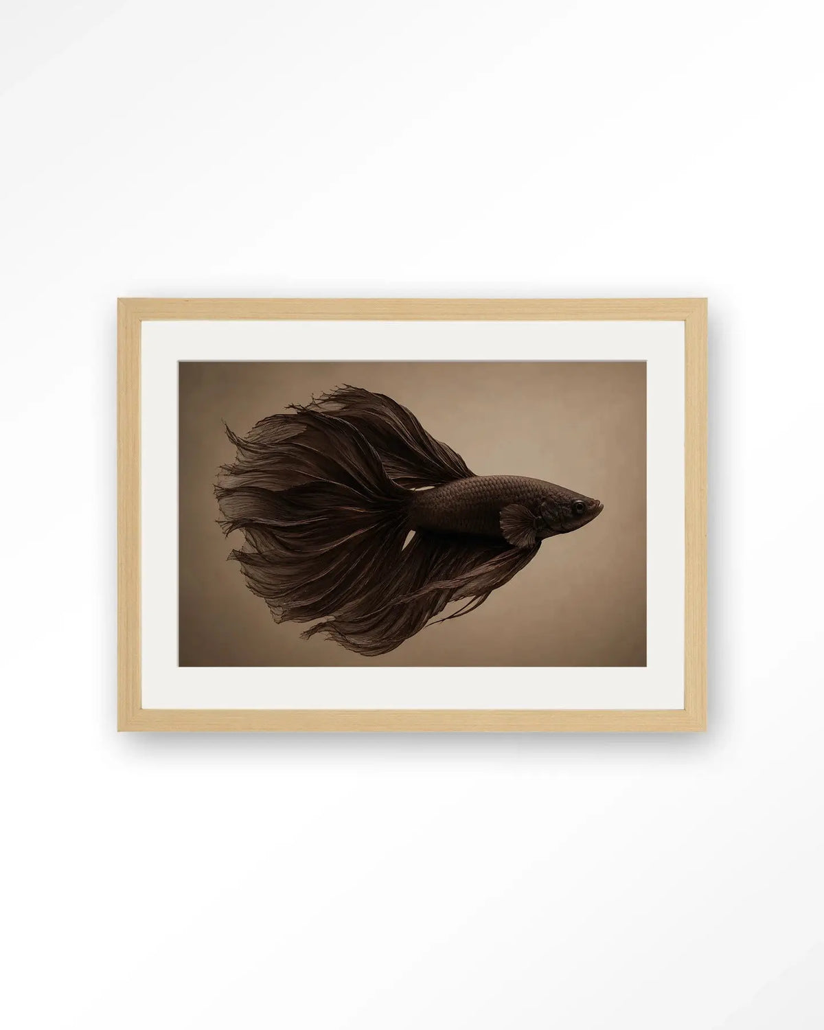 Brown Fish - Moderne Wanddecoratie | Artprint, Glass Art & Wandkleed by Urban Cotton