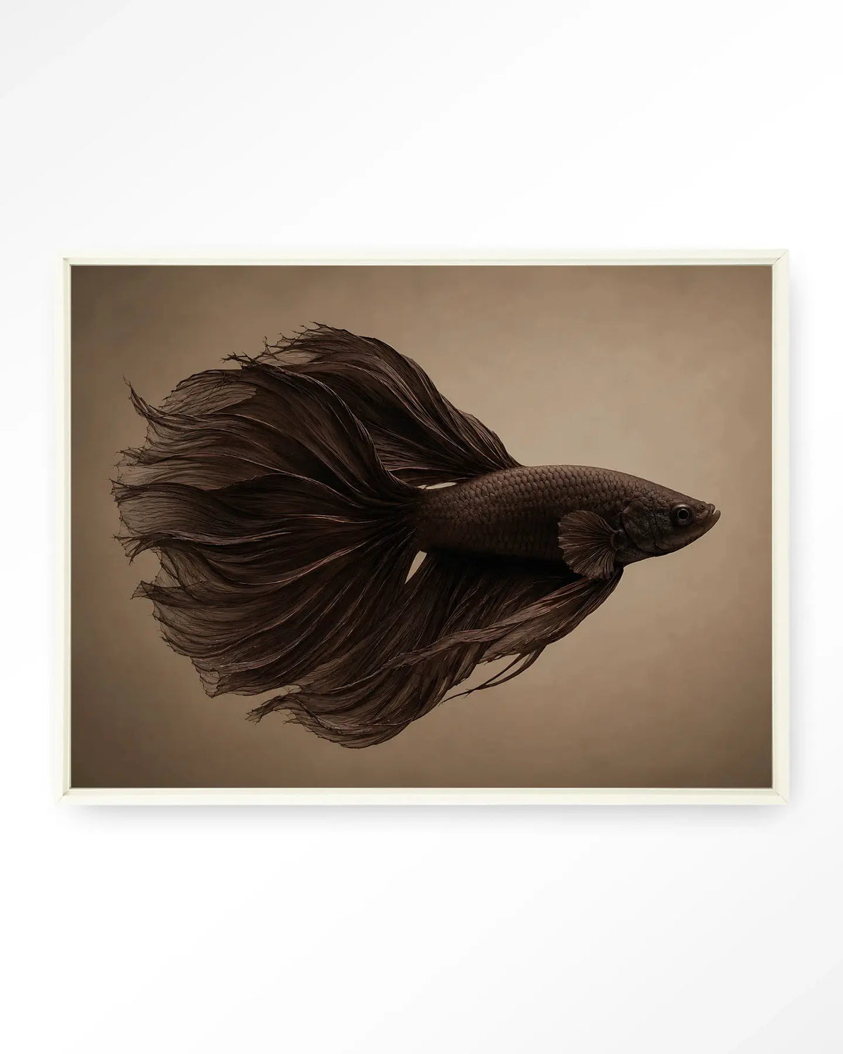 Brown Fish - Moderne Wanddecoratie | Artprint, Glass Art & Wandkleed by Urban Cotton