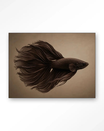 Brown Fish - Moderne Wanddecoratie | Artprint, Glass Art & Wandkleed by Urban Cotton