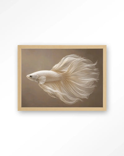 Pearl Fish - Moderne Wanddecoratie | Artprint, Glass Art & Wandkleed by Urban Cotton
