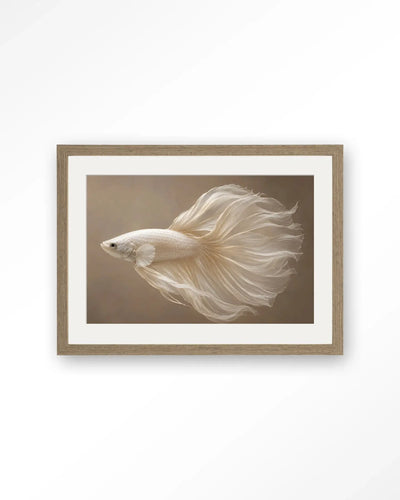 Pearl Fish - Moderne Wanddecoratie | Artprint, Glass Art & Wandkleed by Urban Cotton
