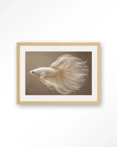 Pearl Fish - Moderne Wanddecoratie | Artprint, Glass Art & Wandkleed by Urban Cotton